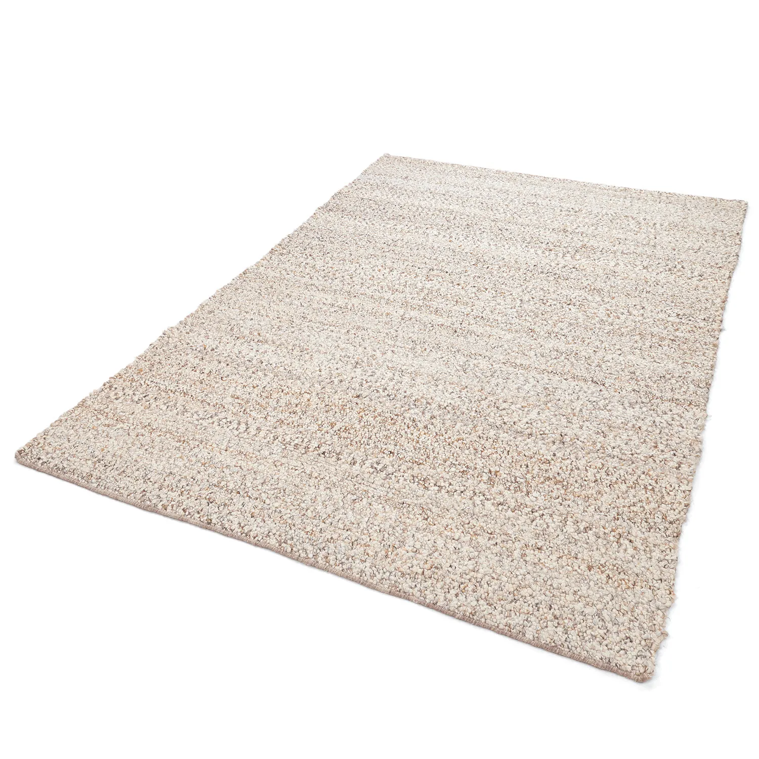 Tæpper til indendørs/udendørs brug - Milford Wool Look (grå/beige)