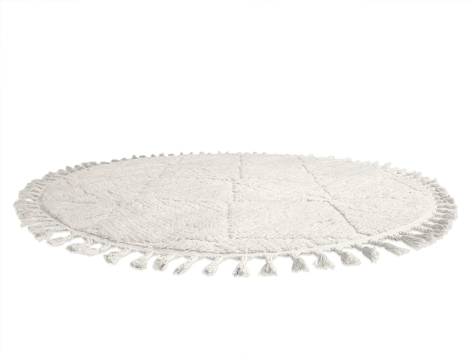 Runde tæpper - Dallas (offwhite)