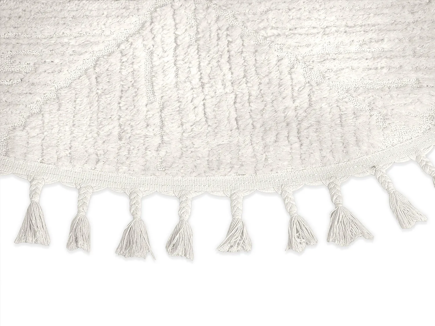 Runde tæpper - Dallas (offwhite)