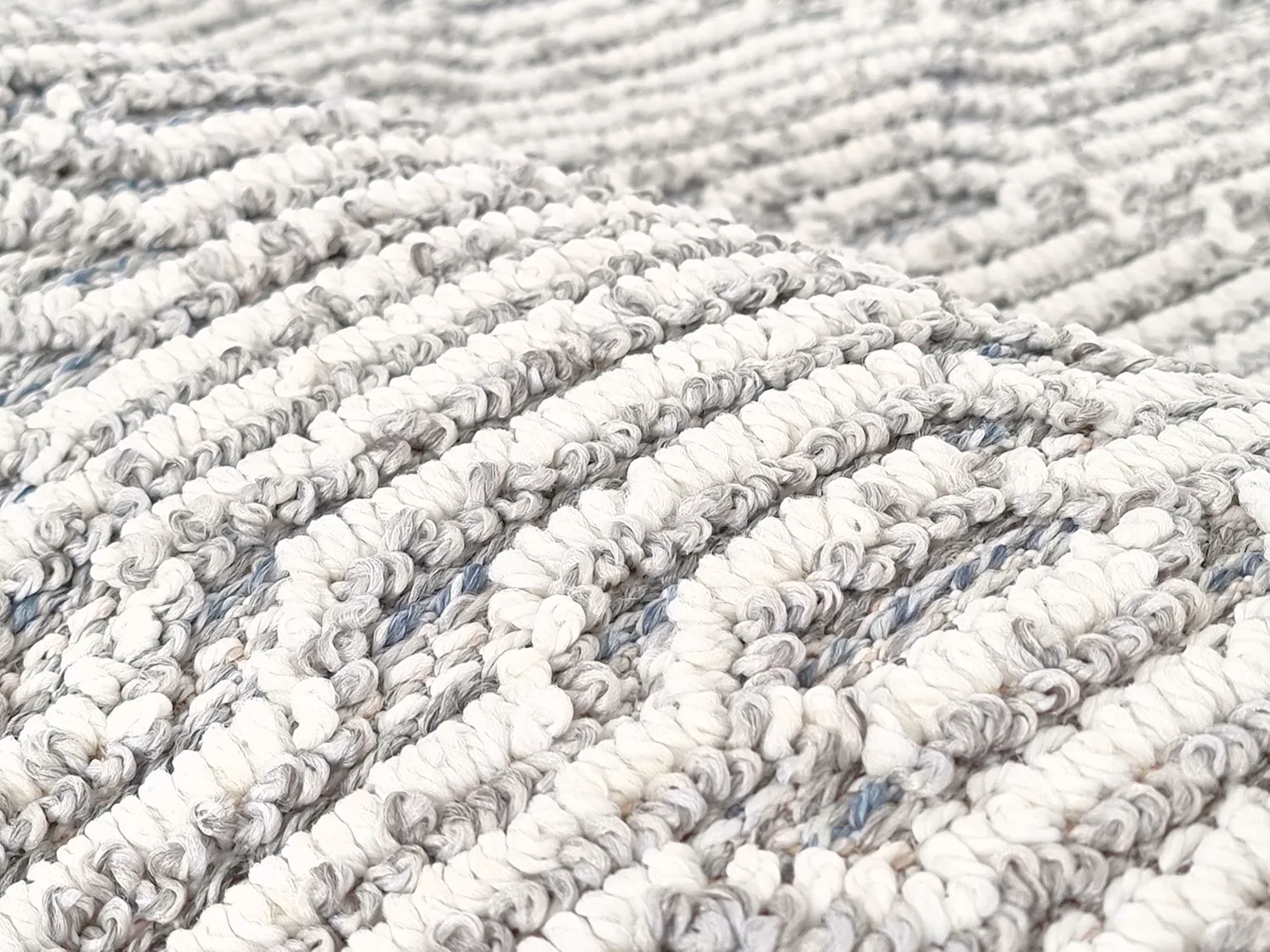 Runde tæpper - Indoor/Outdoor Jordan (grå)