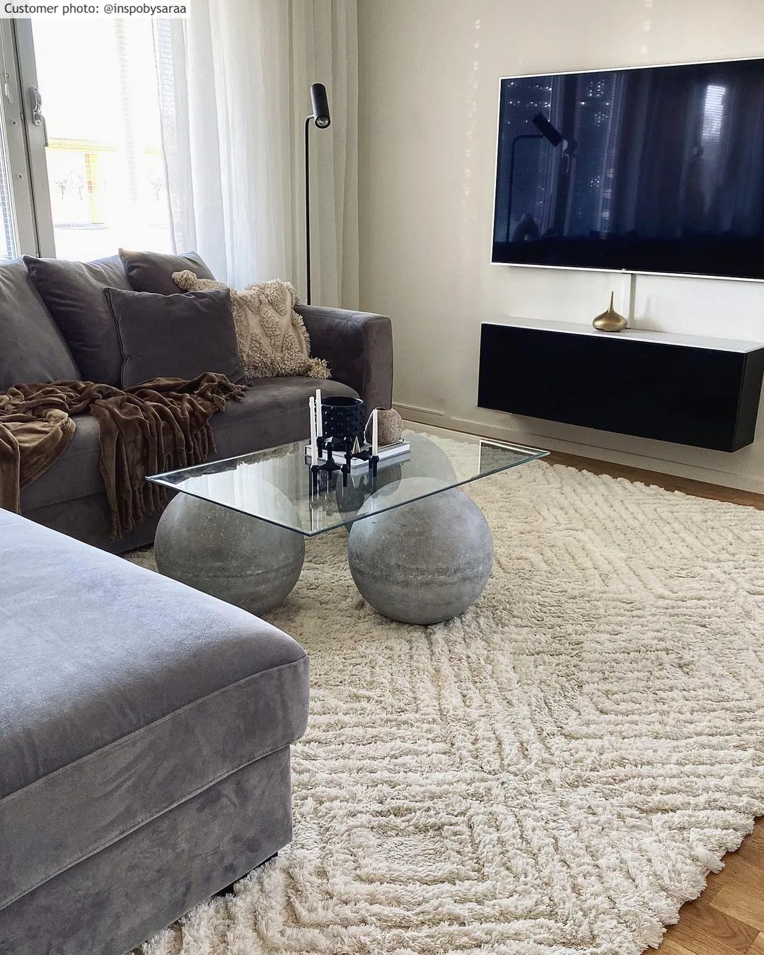 Ryatæpper - Monti (offwhite)