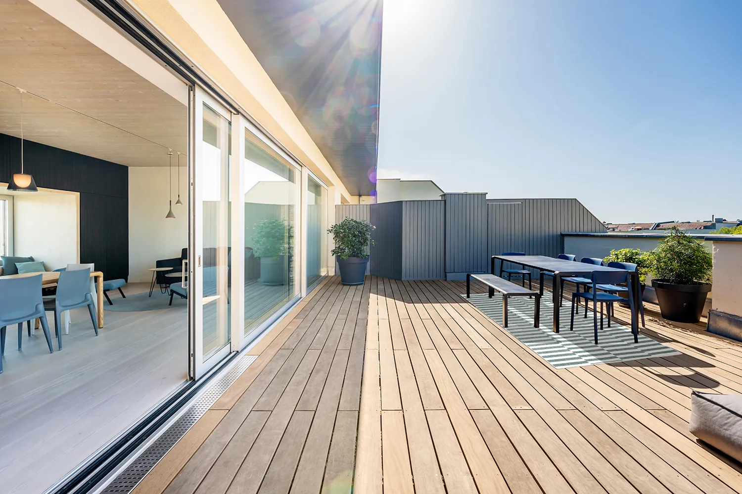 Tæpper til indendørs/udendørs brug - Otto (grøn)