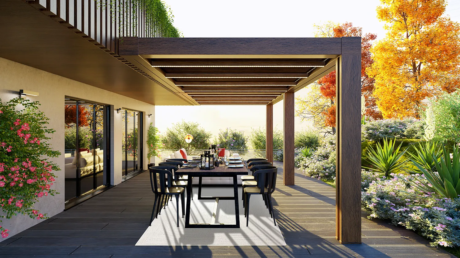 Tæpper til indendørs/udendørs brug - Arlo (offwhite)