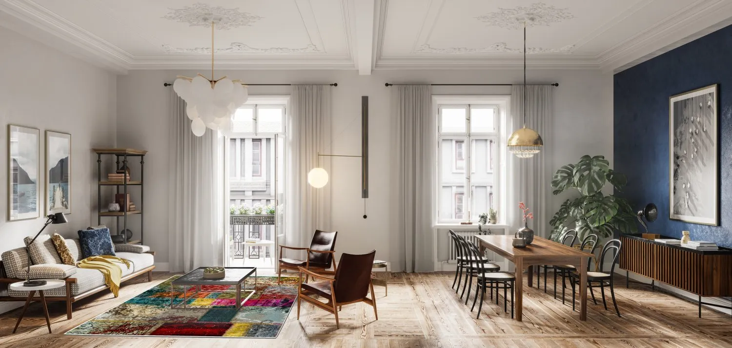 Wilton-tæppe - Ariana (multi)