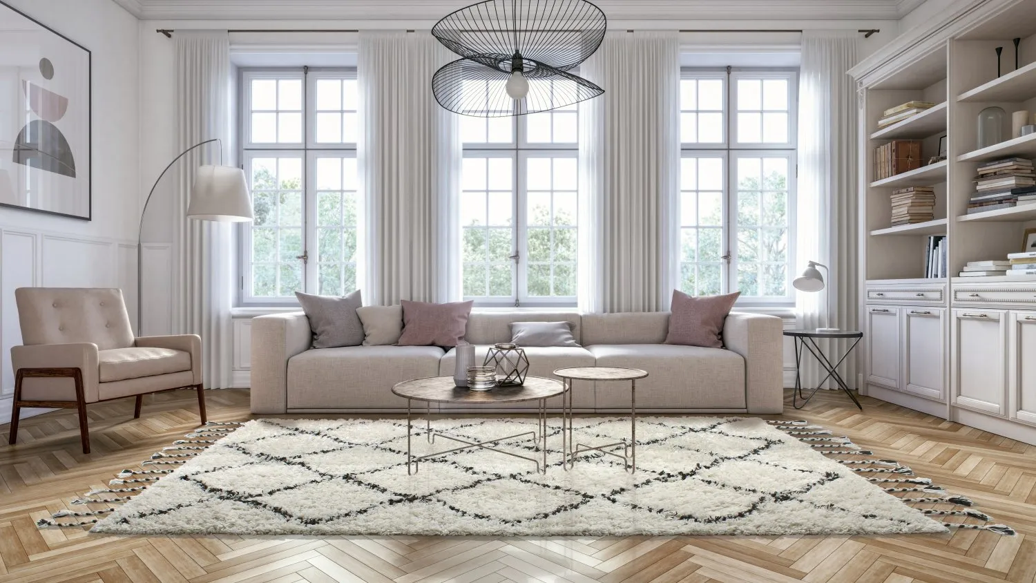 Uldtæppe - Sevilla Berber