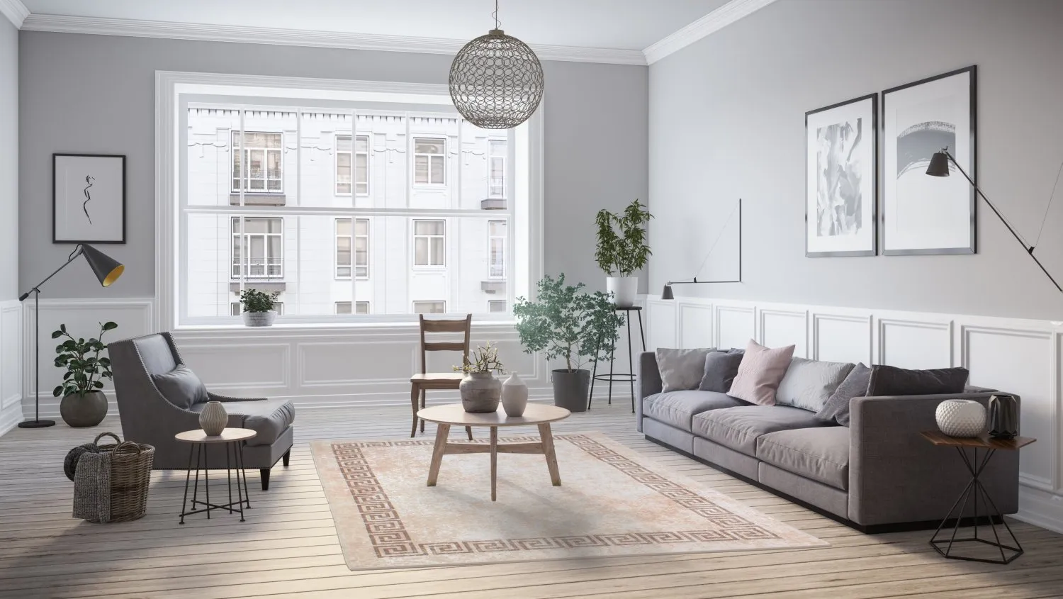 Wilton-tæppe - Zakynthos (beige)