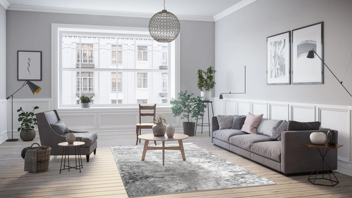 Ryatæpper - Cosy (silver)