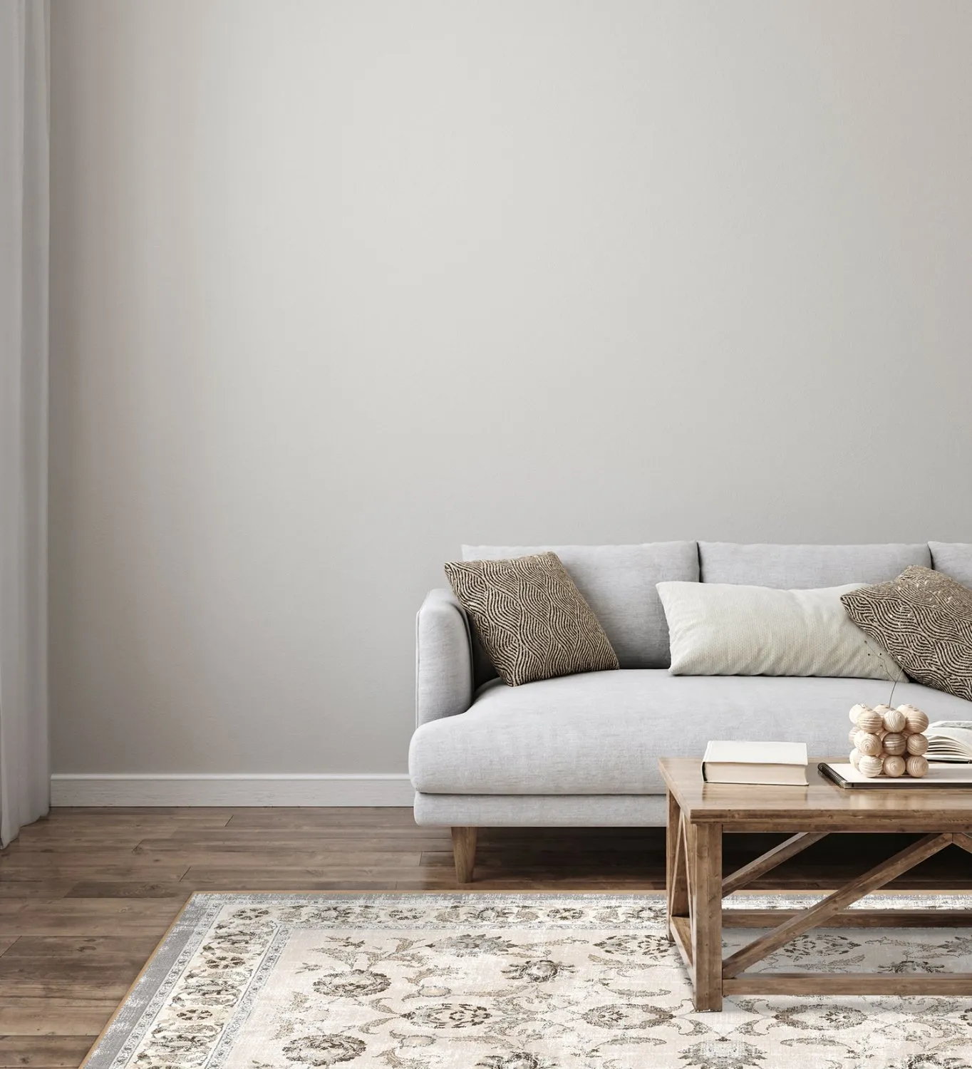 Wilton-tæppe - Adeleine (beige)