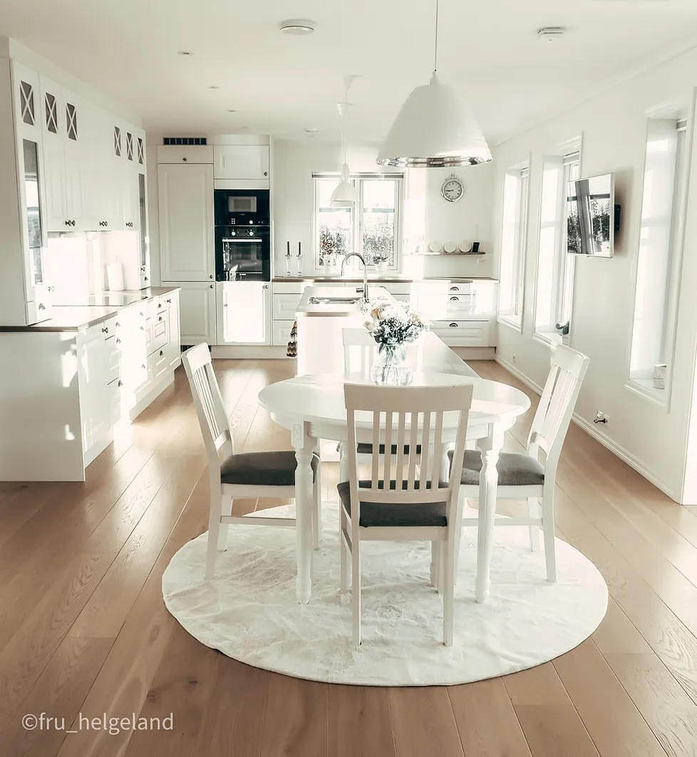 Runde tæpper - Frutillar (offwhite)