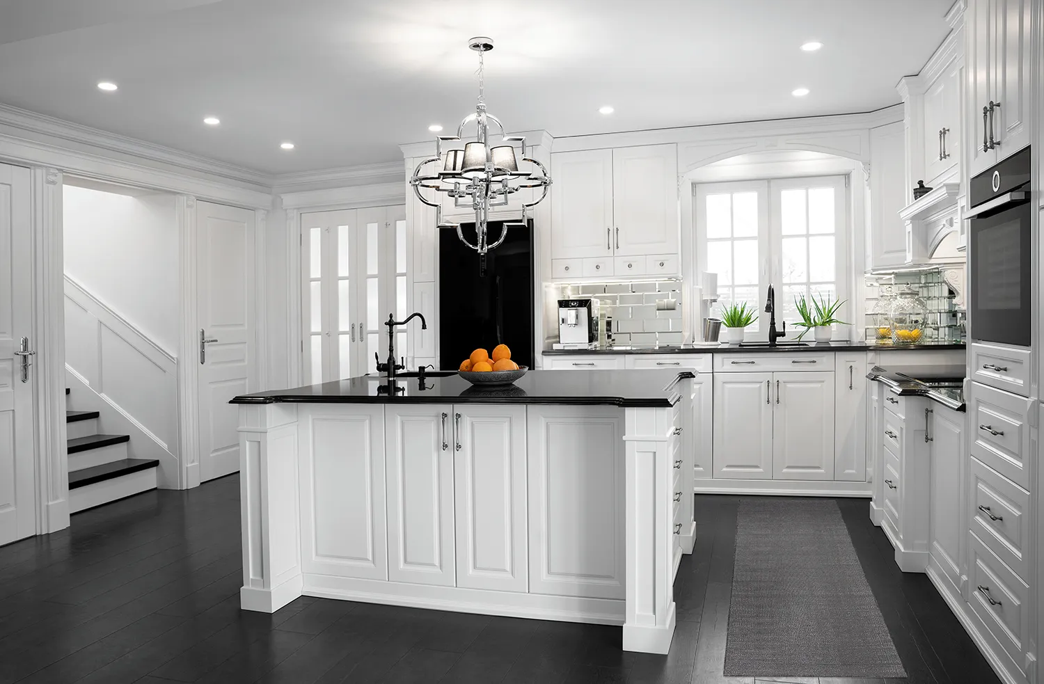 Plasttæpper - Chelsea (sort)