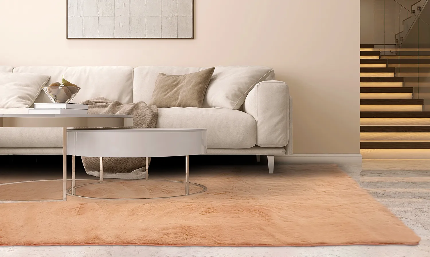 Ryatæpper - Cloud Super Soft (terracotta)