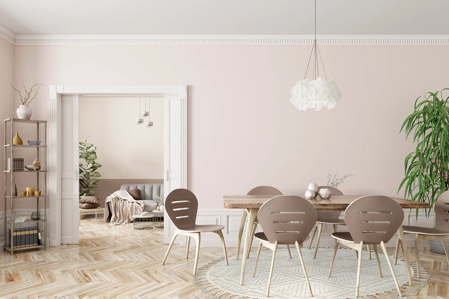 Runde tæpper - Dover (offwhite)