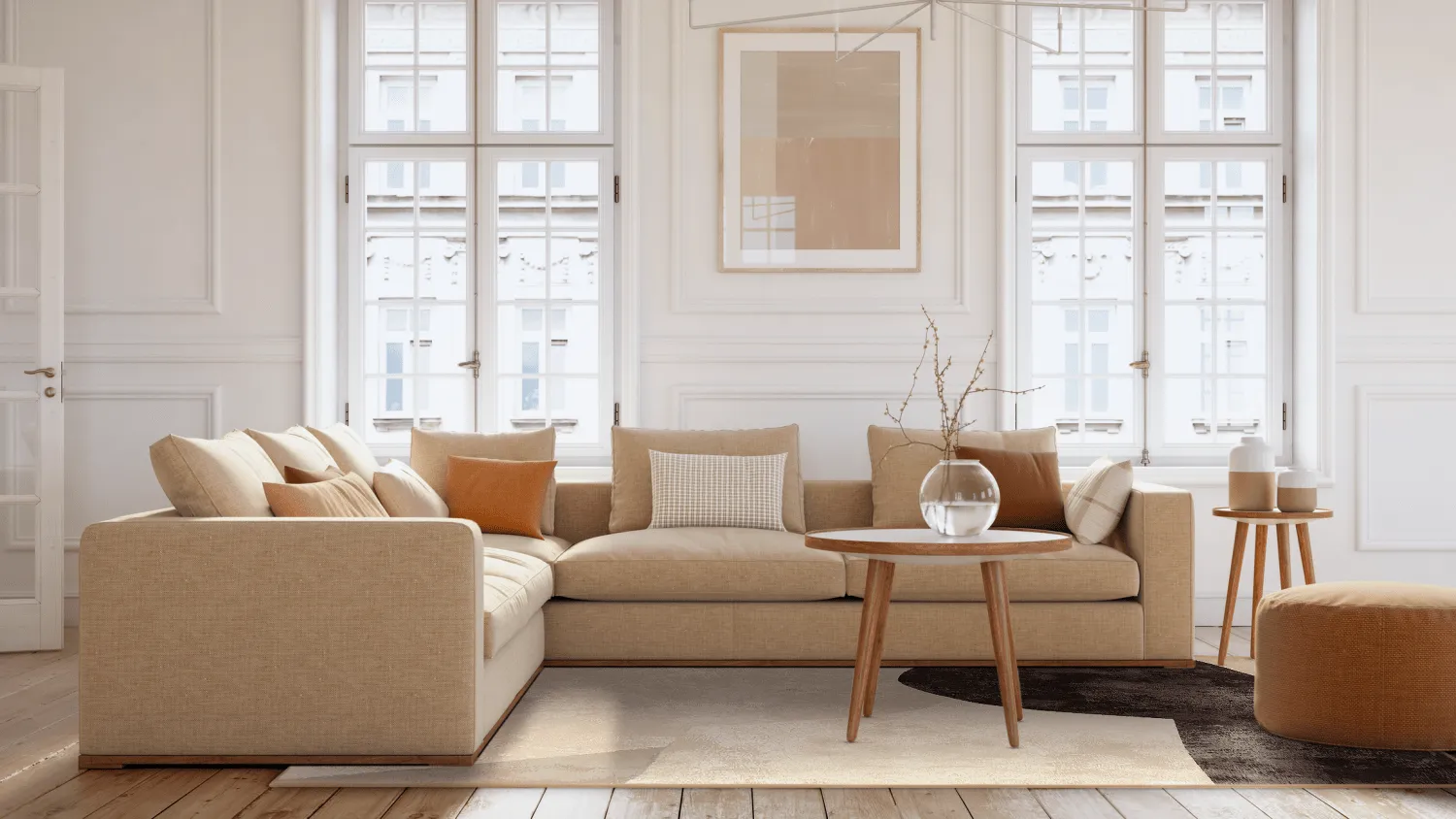 Wilton-tæppe - Lazio (brun)