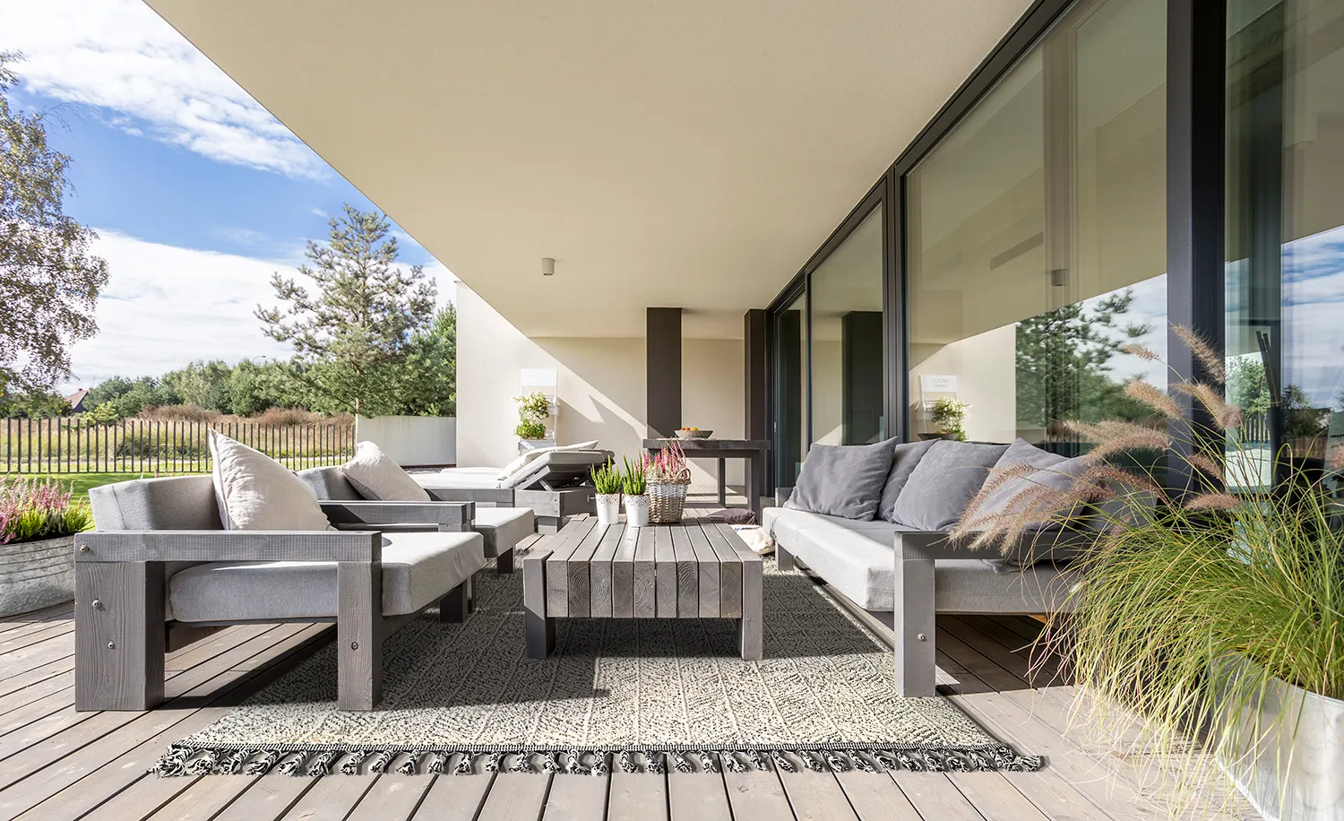 Shaggy - Indoor/Outdoor Francisco (grå)