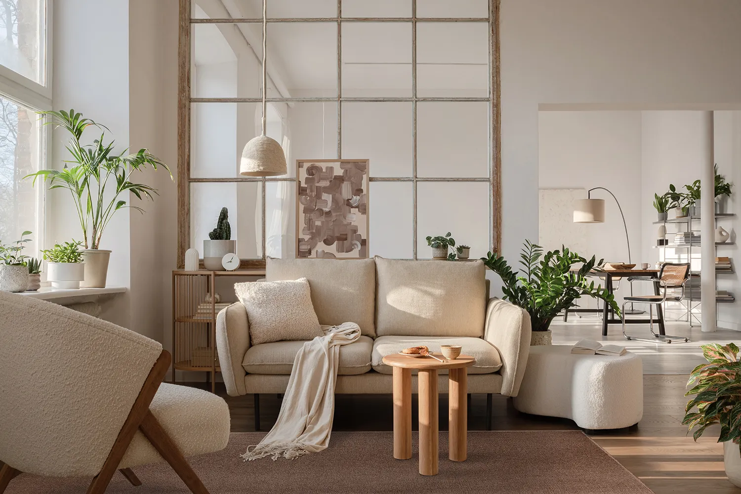 Uldtæppe - Hamilton (Deep Taupe)