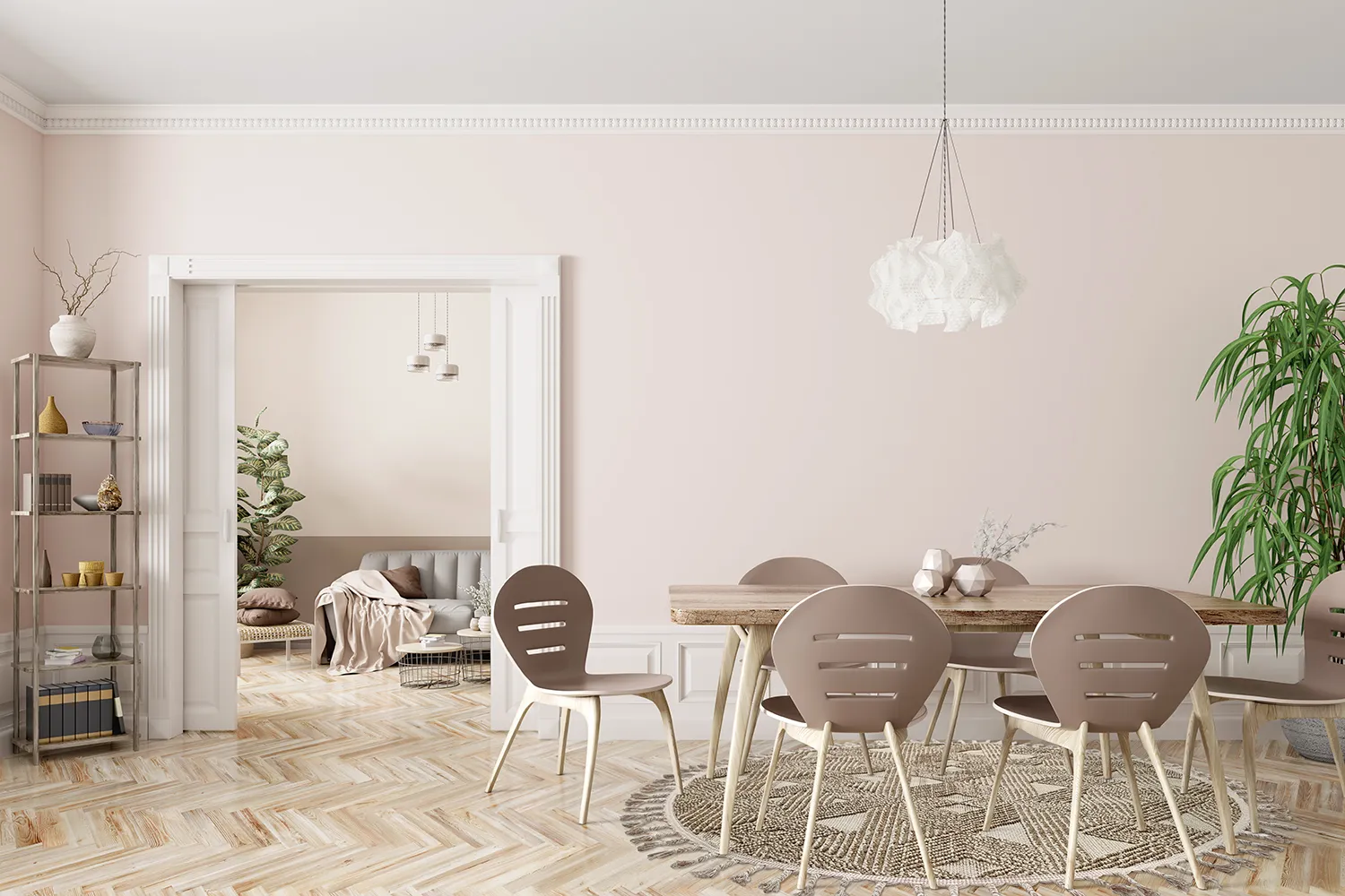 Runde tæpper - Indoor/Outdoor Lennon (beige)