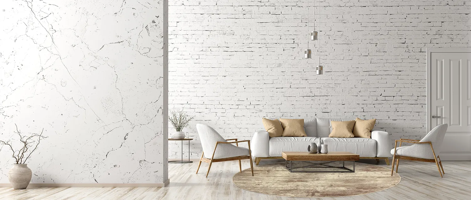 Rundt tæppe - Kebira (beige)