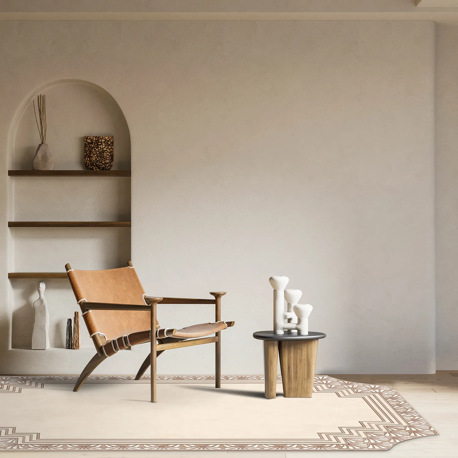 Wilton-tæppe - Cleo (beige)