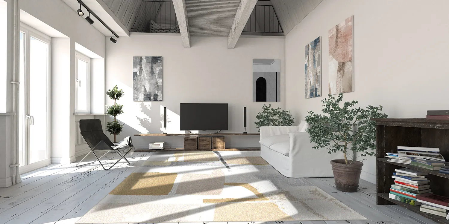 Wilton-tæppe - Astra (beige/multi)