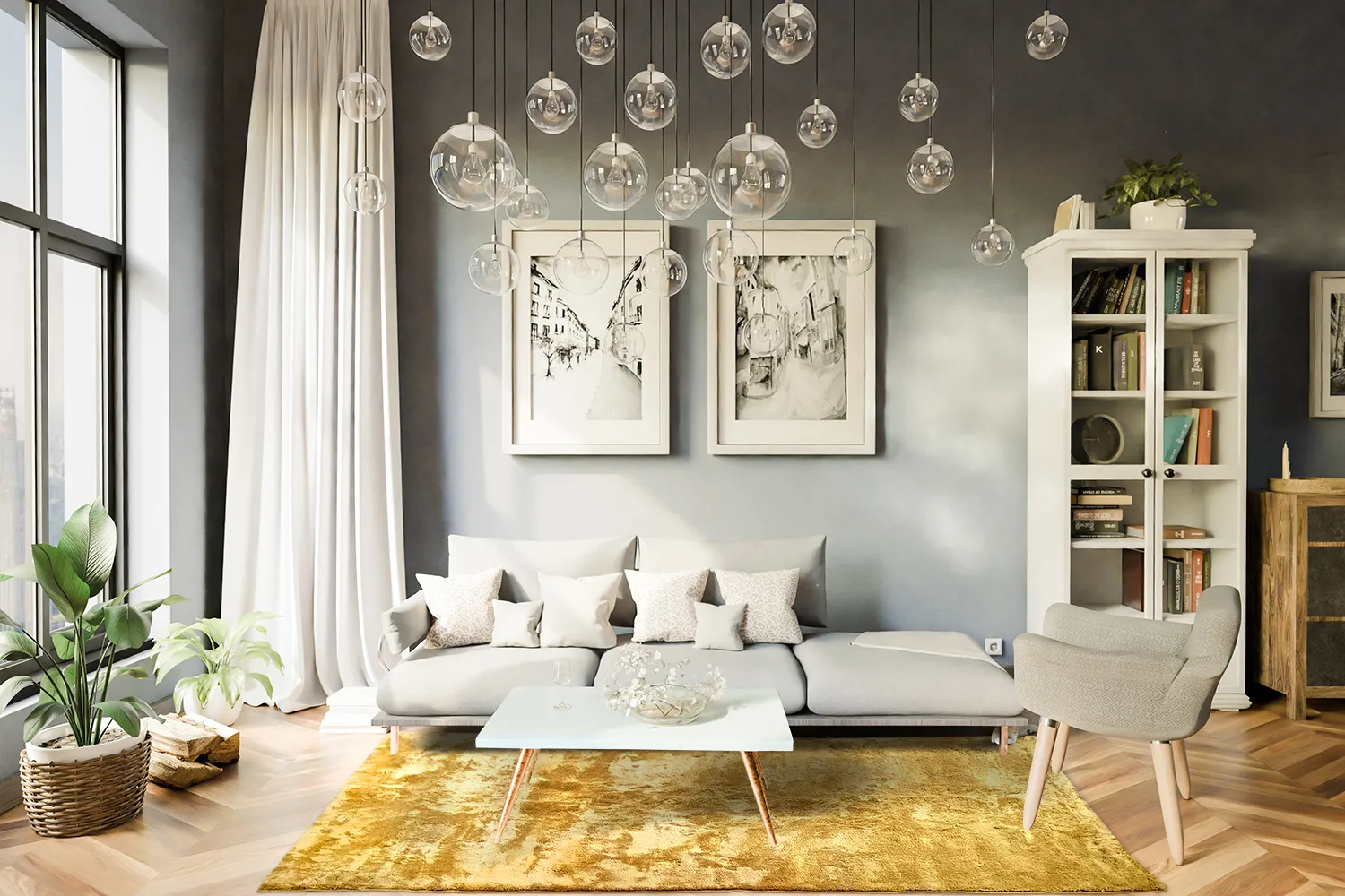 Ryatæpper - Aranga Super Soft Fur (ochre)