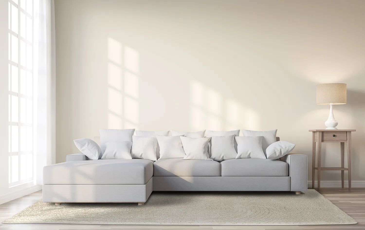 Ryatæpper - Tove (offwhite)