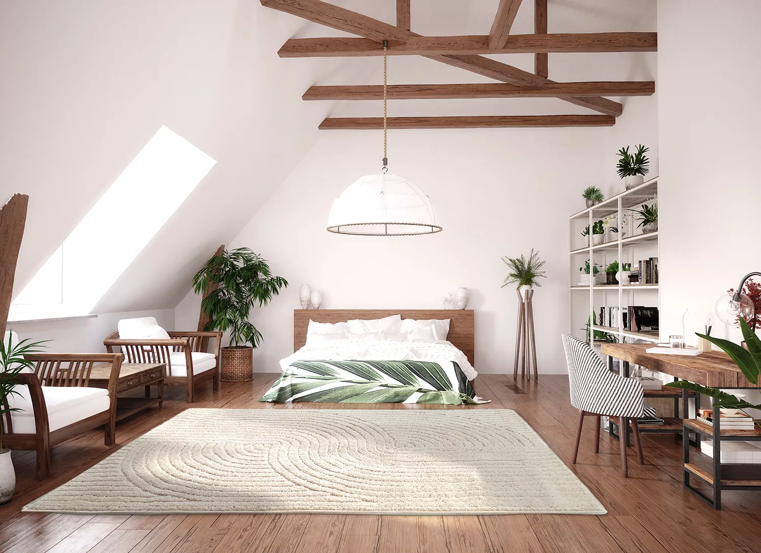 Ryatæpper - Wendy (offwhite)