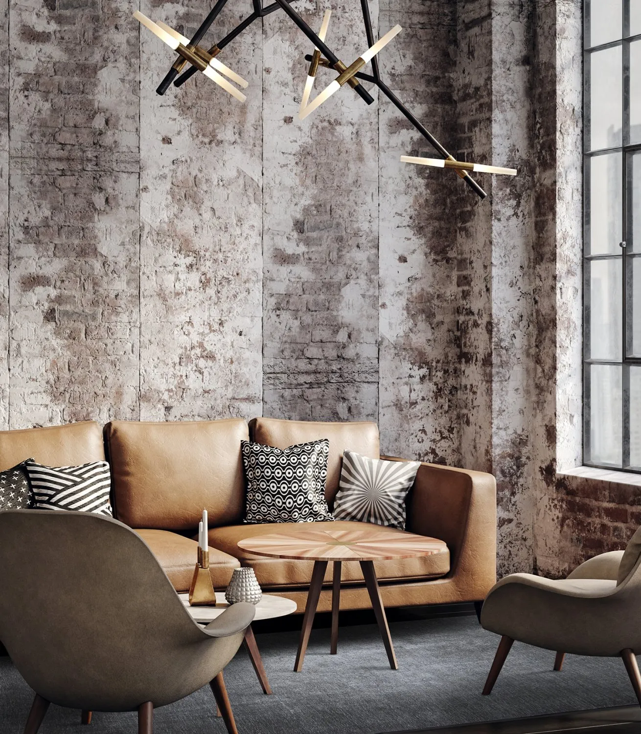 Wilton-tæppe - Serifos (mørkegrå)