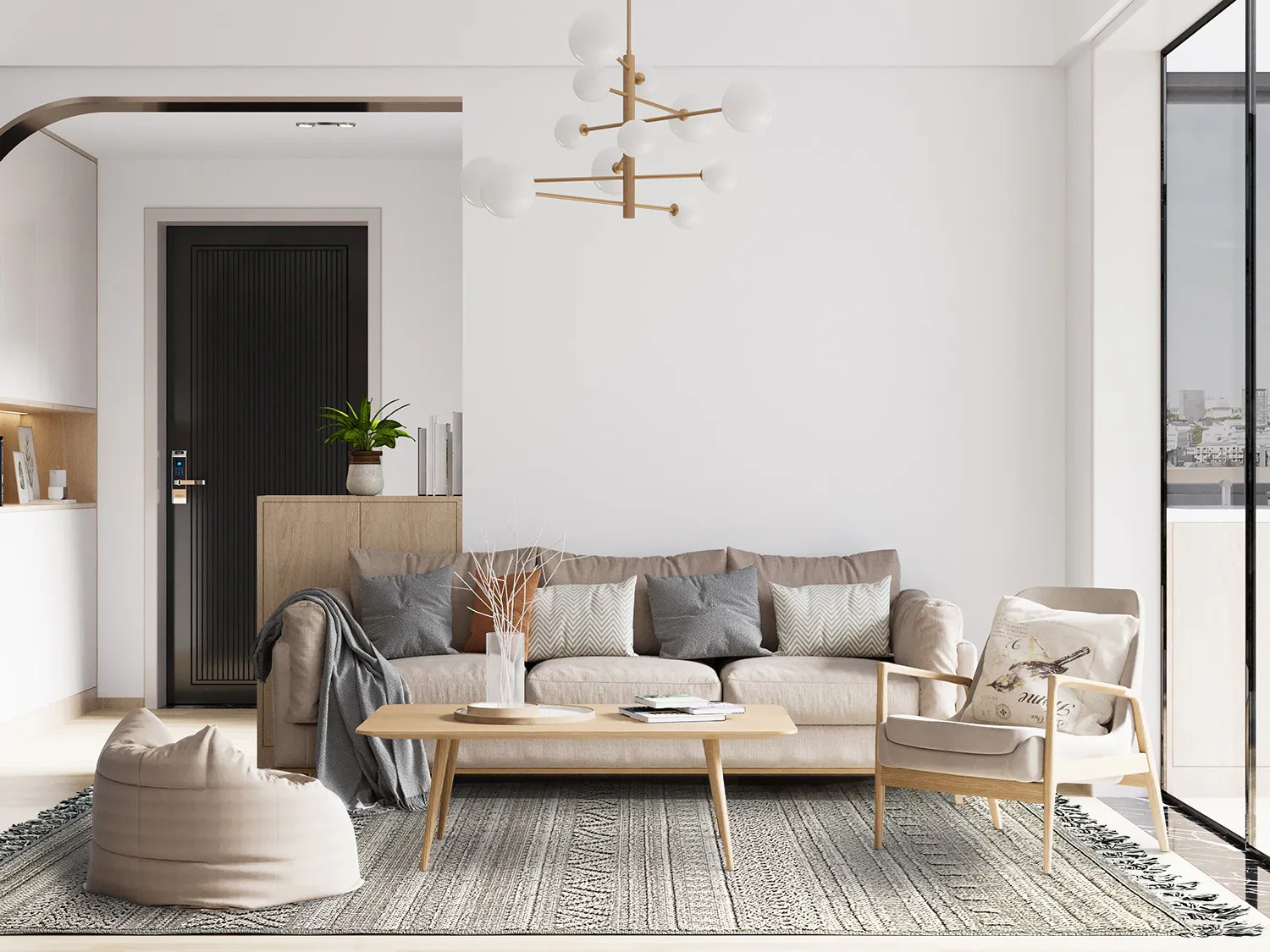 Shaggy - Indoor/Outdoor Athena (grå)