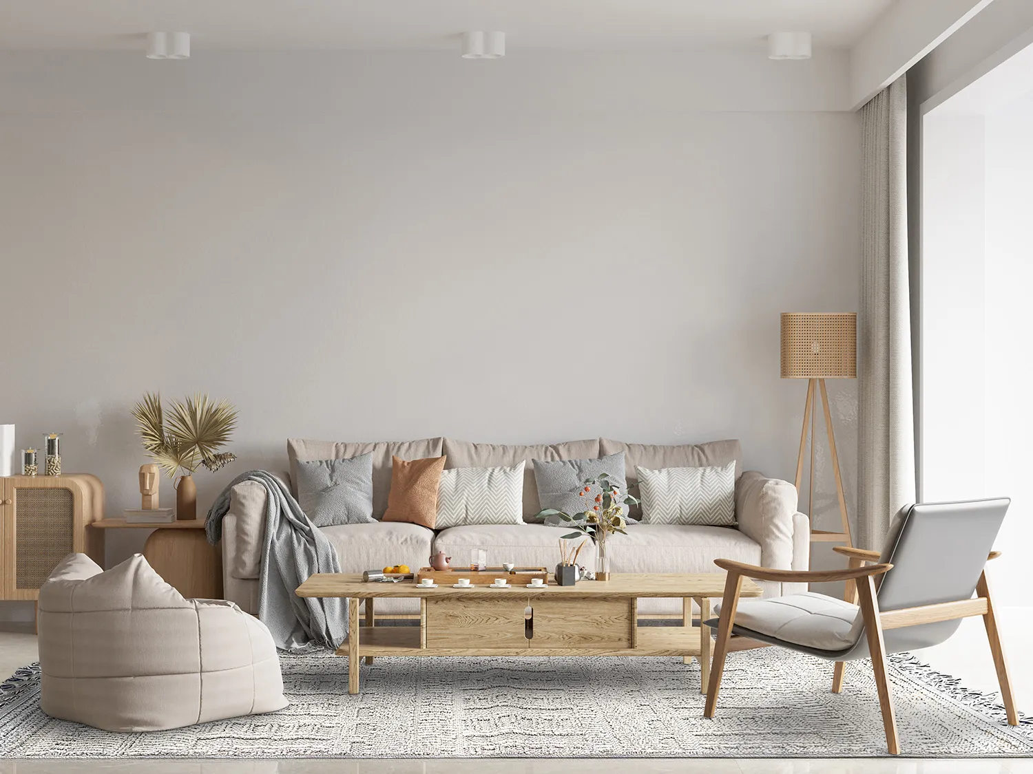 Shaggy - Indoor/Outdoor Diego (grå)