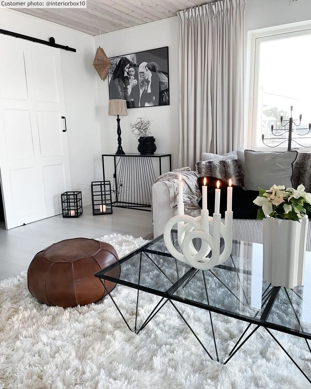 Ryatæpper - Janjira (hvid)