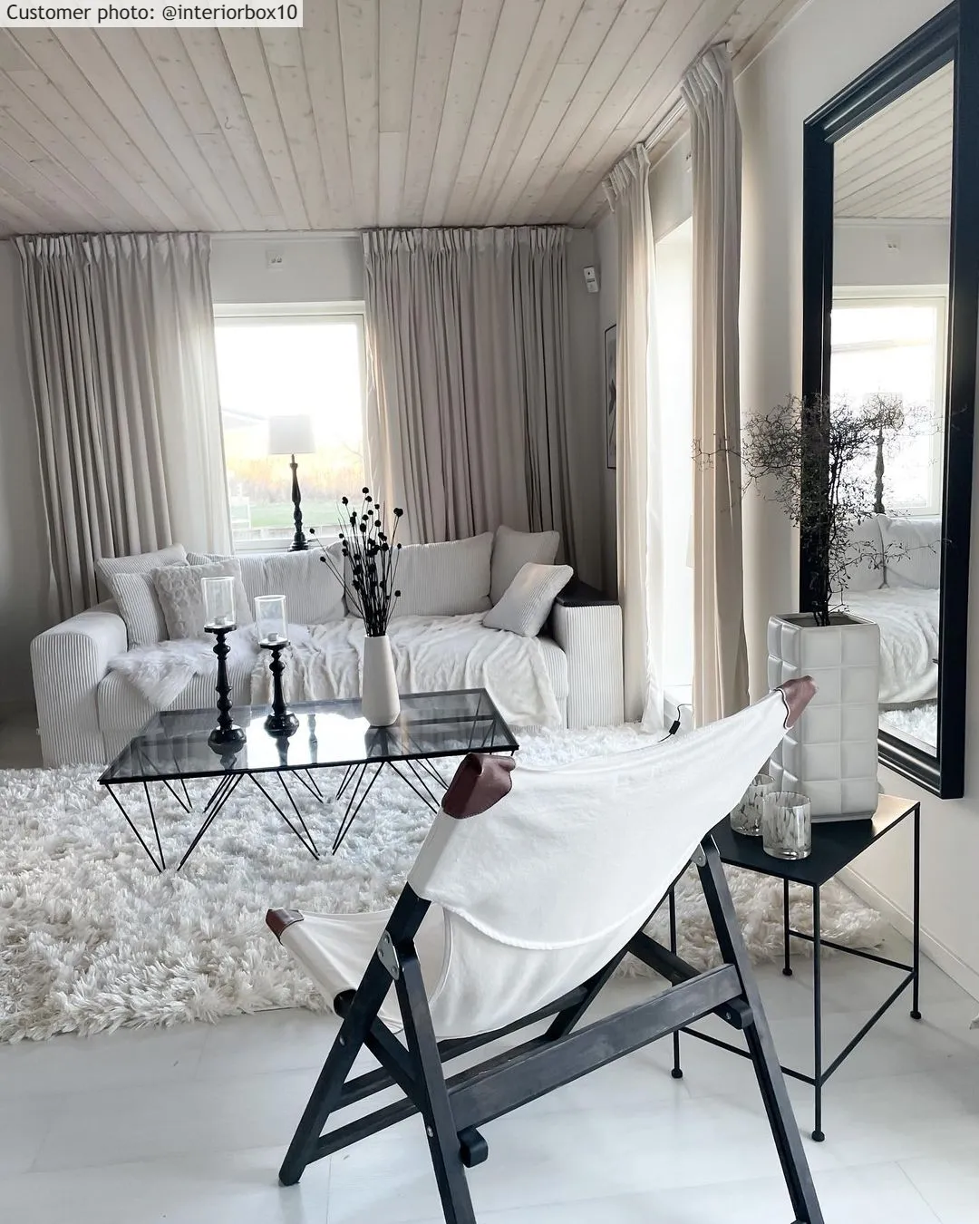 Ryatæpper - Janjira (hvid)