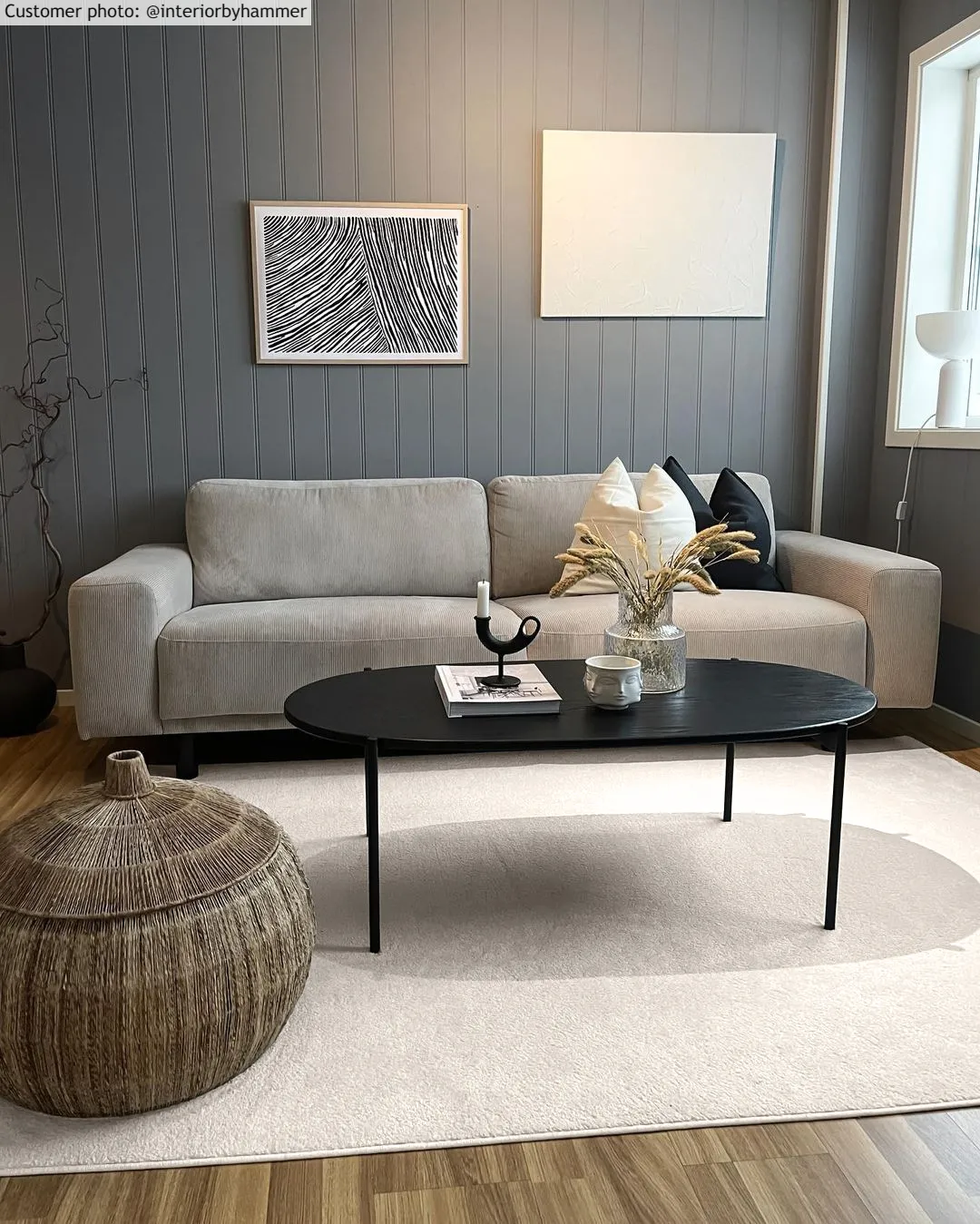 Wilton-tæppe - Sunayama (hvid)