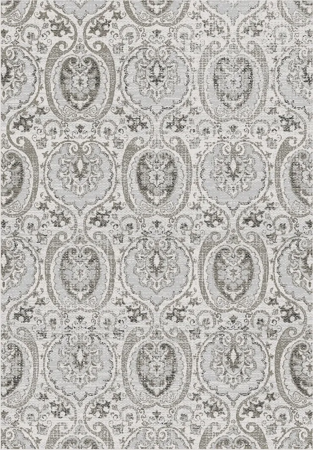 Wilton-tæppe - Natoli (cream/sølv)