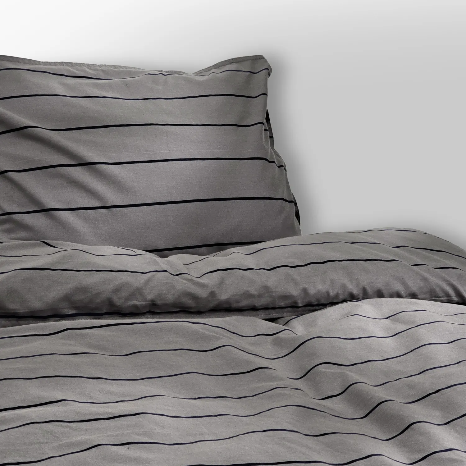 Sengetøjssæt - Isadora (mørkegrå)