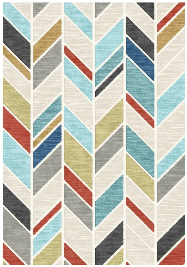 Wilton-tæppe - Isola (multi)