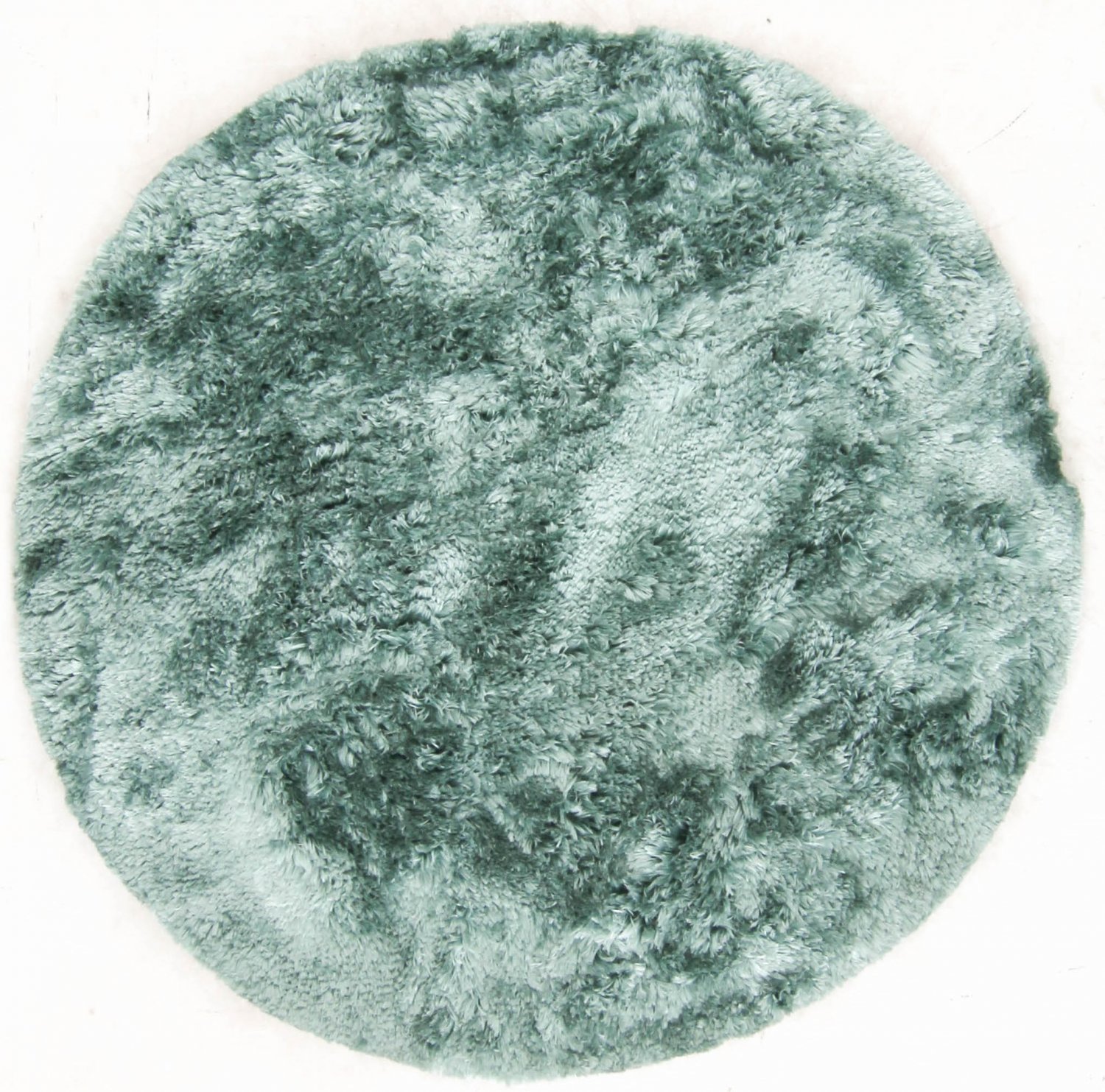 Runde tæpper - Janjira (blå/grønn)