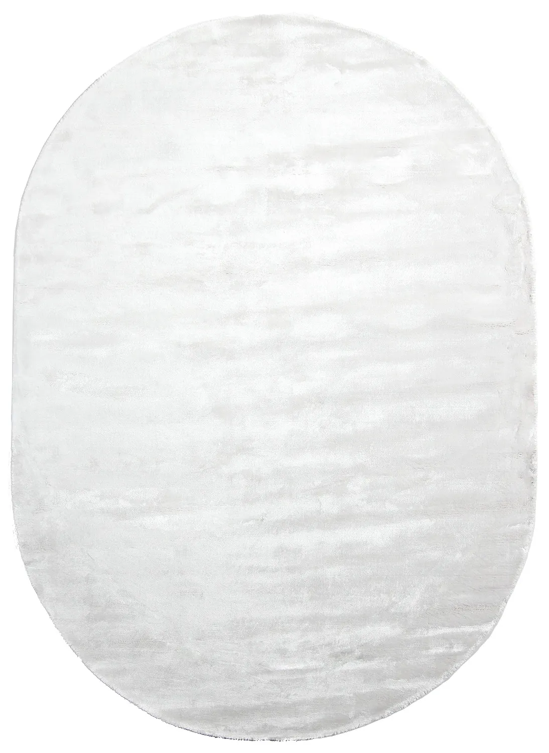 Ovalt viscose-tæppe - Jodhpur Special Luxury Edition (offwhite)