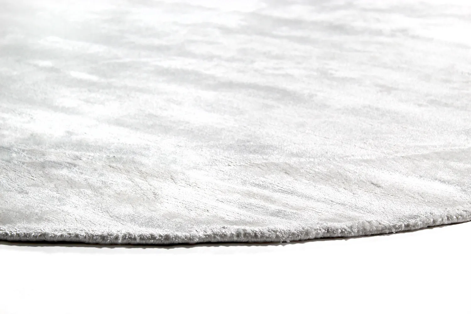 Ovalt viscose-tæppe - Jodhpur Special Luxury Edition (offwhite)