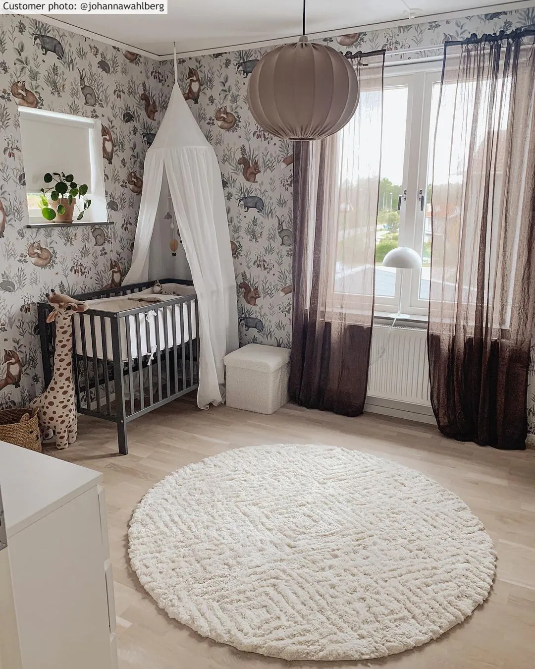 Runde tæpper - Stettin (offwhite)