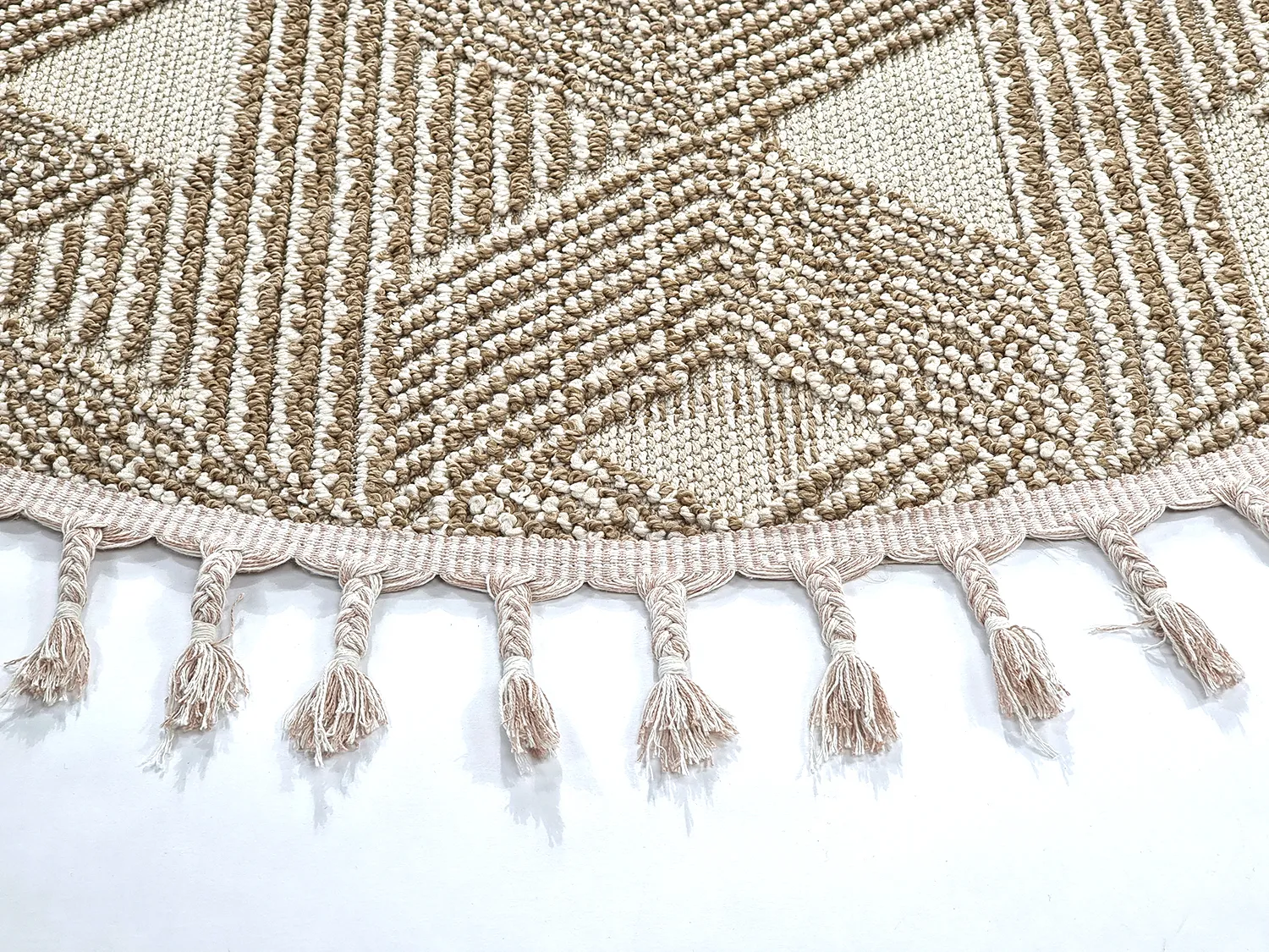 Runde tæpper - Indoor/Outdoor Lennon (beige)