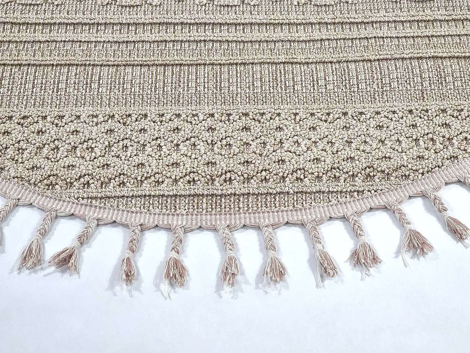 Runde tæpper - Indoor/Outdoor Athena (beige)