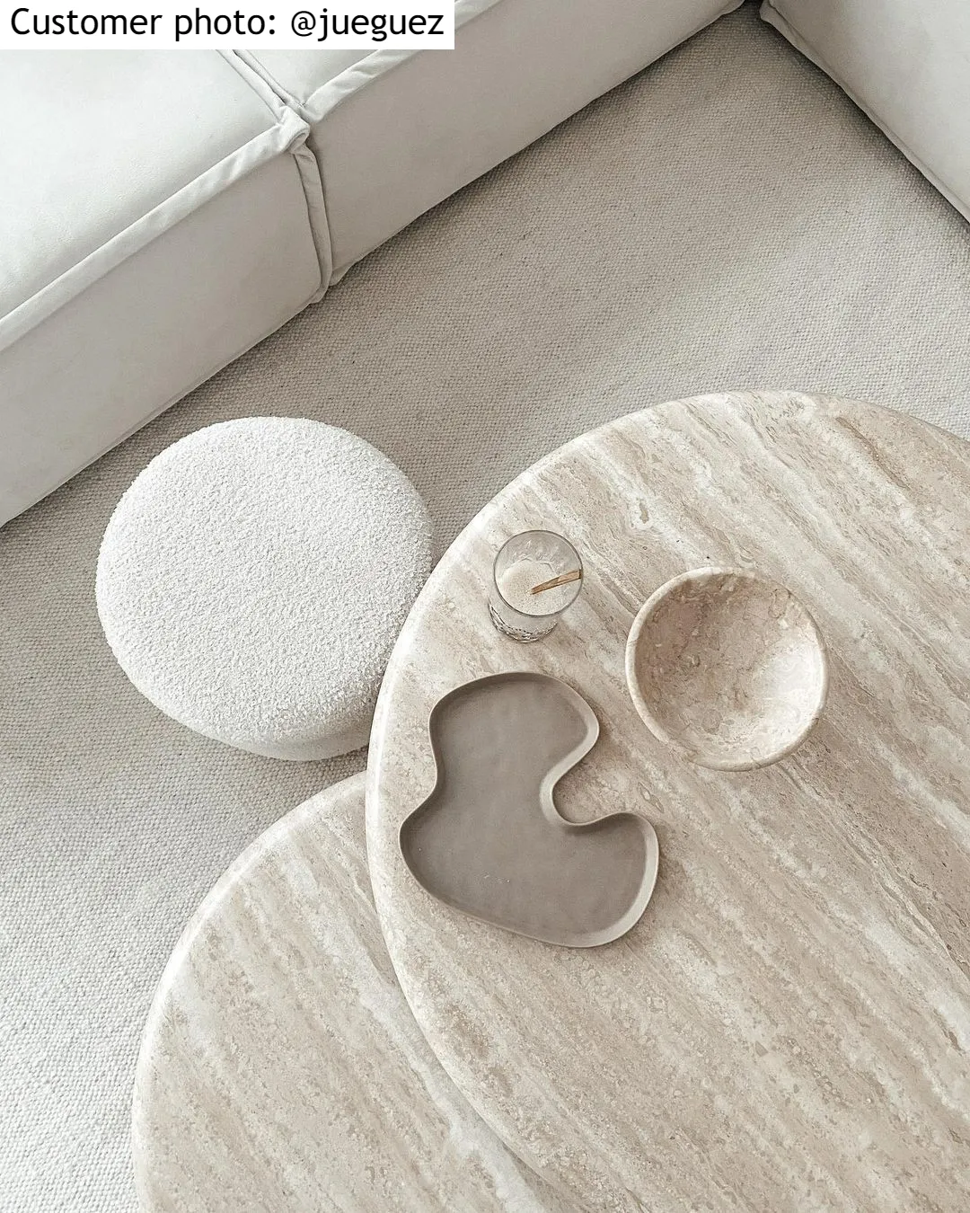 Uldtæppe - Hamilton (hvid)