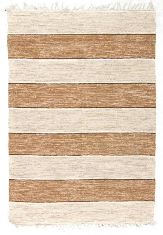 Kludetæppe - Julia (beige)