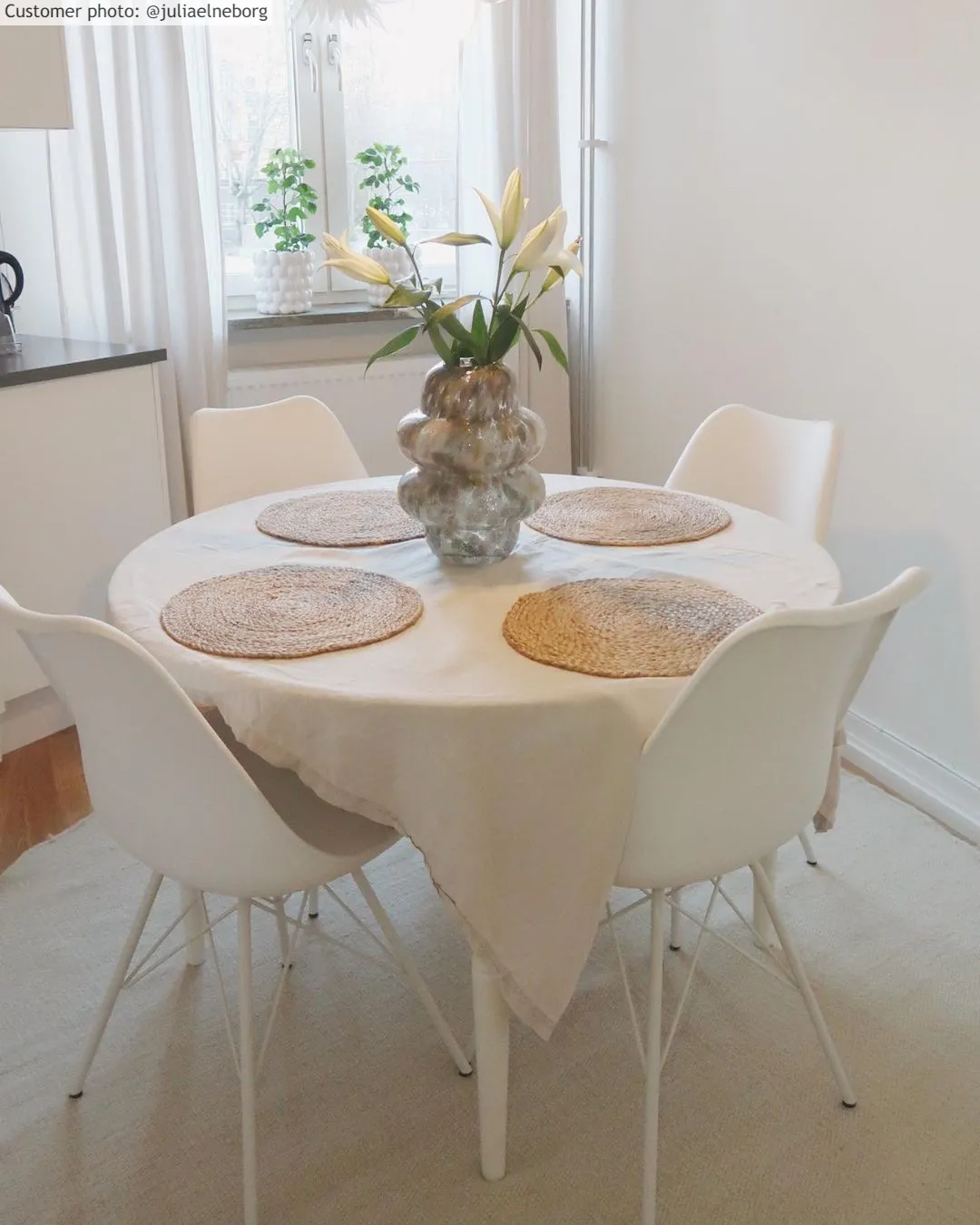 Runde tæpper - Bibury (cream)