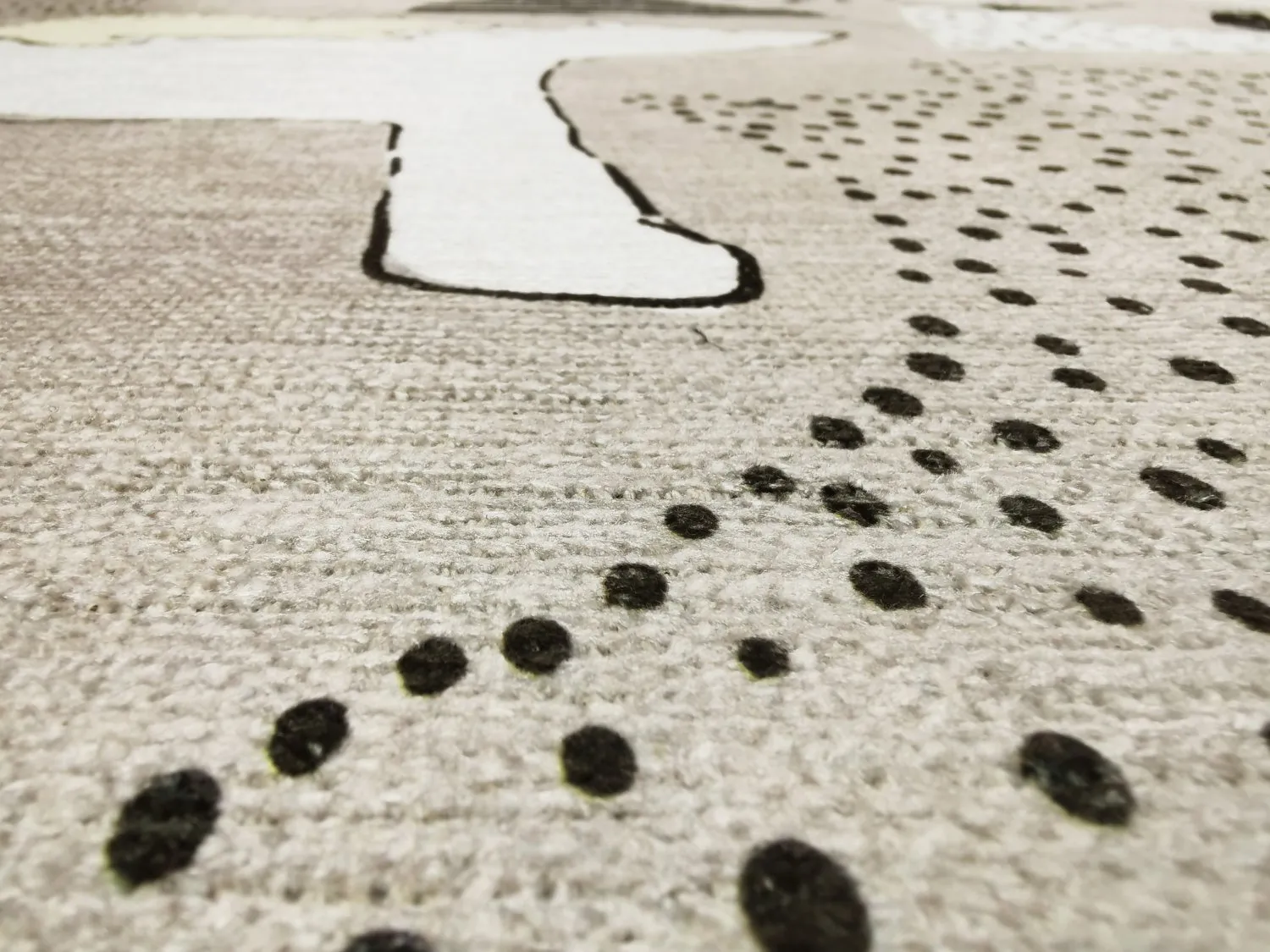 Børnetæppe - Piggyback Ride (grå)