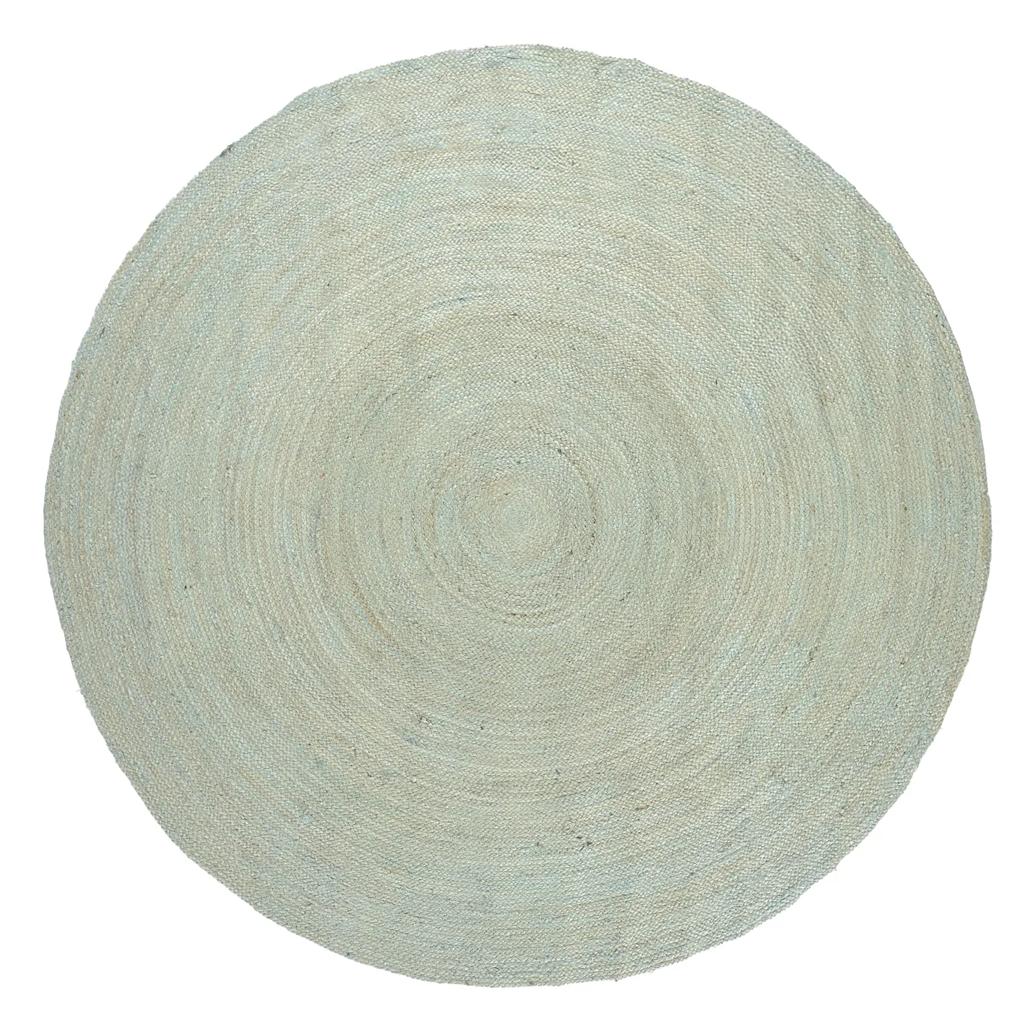 Rund jutetæppe - Amasia (grå)