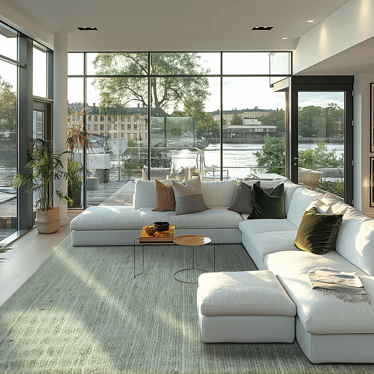 Jutetæppe - Amasia (grå)