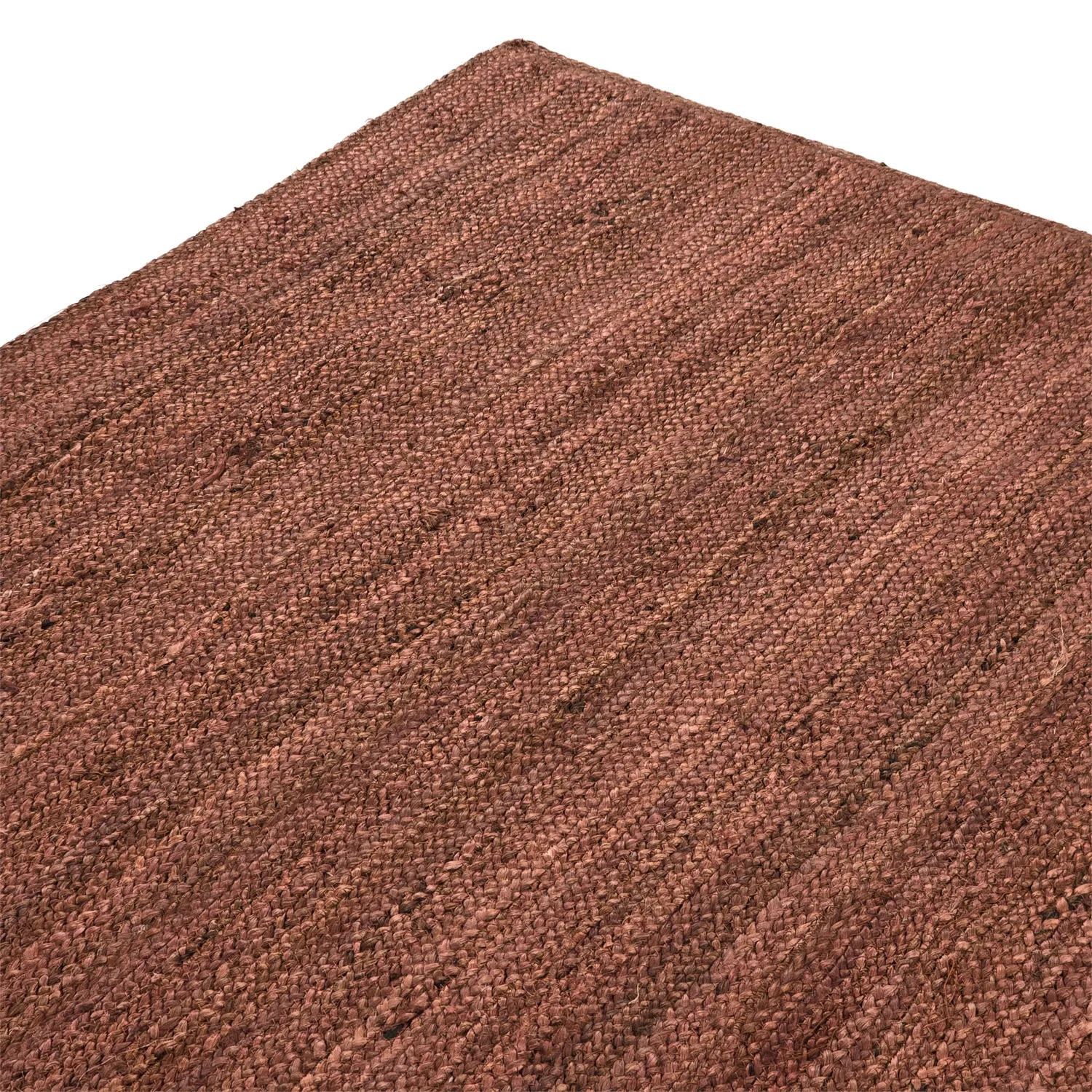 Jutetæppe - Amasia (kastanje)