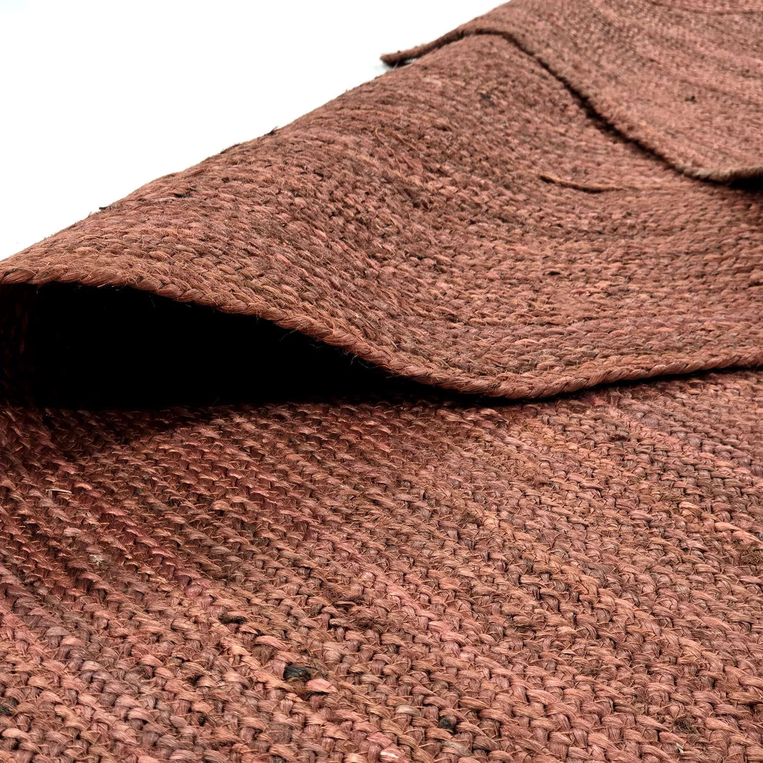 Jutetæppe - Amasia (kastanje)