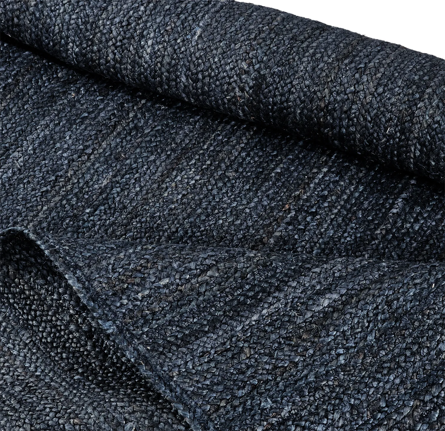 Jutetæppe - Amasia (mørkeblå)